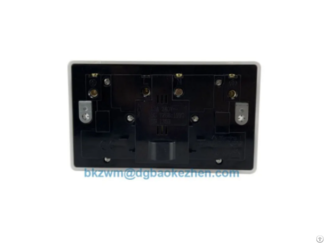 Double Rcd Unswitched Socket 30ma And 10ma