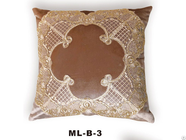Oem Or Odm Classic Soft Embroidery Velvet Sofa Cushion Cover