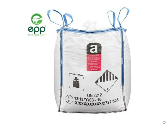 Asbestos Big Bag Asbest Bulk Bags Fibc Jumbo Sacks