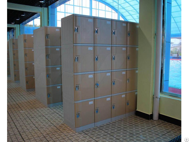 Swimming Pool Plastic Lockers