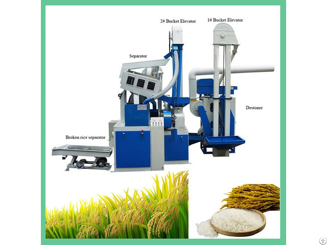 15t Rice Mill Machine