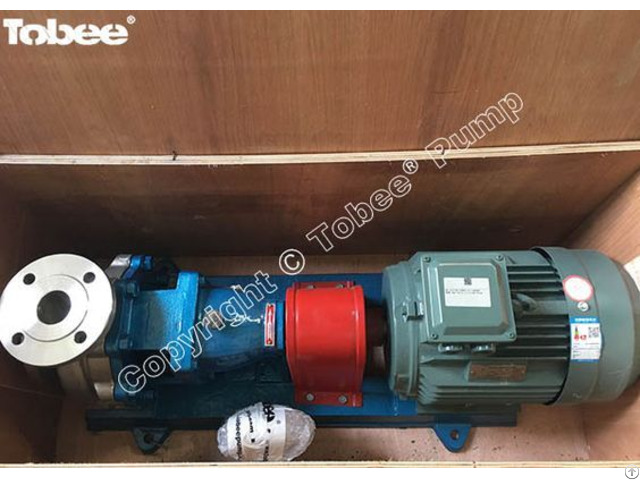 Tobee® Tih Chemical Pump Is Single-stage End-suction