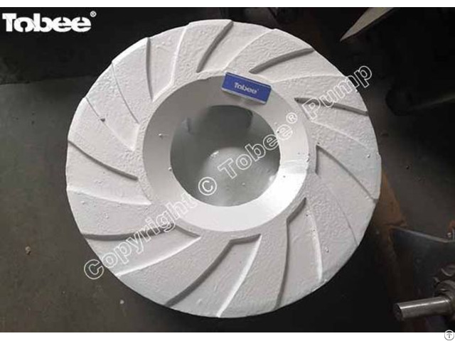 Tobee® Ceramic Slurry Pump Impellers Are Made Of Silicon Nitride Bonded Carbide Material