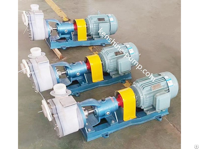 Fluoroplastic Corrosion Resistant Self Priming Acid Pump