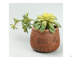 Personality Terracotta Concrete Flower Pot Cement Planter Wholesale