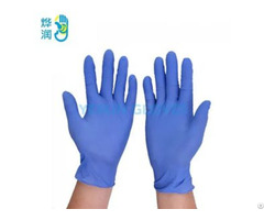 Pvc Powder Disposable Synthetic Nitrile Gloves