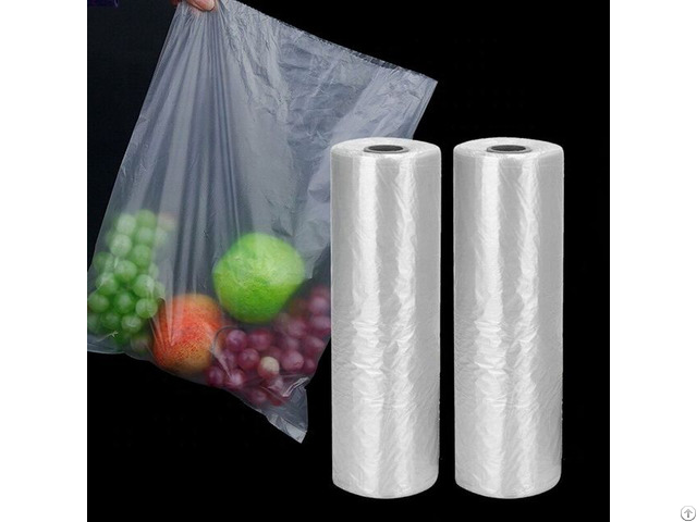 Poly Flat Roll Bags For Food Packaging