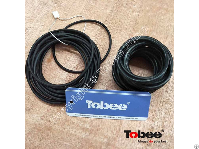 Tobee® Shaft O Ring D109 S10 Is Used For 4 3d Ah Rubber Horizontal Slurry Pump