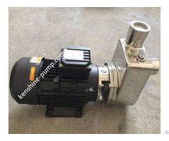 Stainless Steel Semi Open Imepller Self Priming Pump