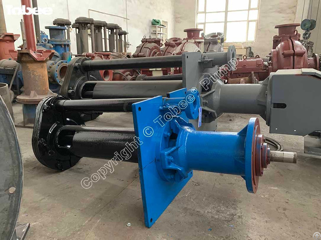 Tobee® 40pv Spr Rubber Lined Vertical Sump Slurry Pumps Will Be Used For Hole In The Ground
