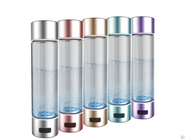 Glass Maker Portable Filter Plastic Alkaline Hydrogen Water Bottle