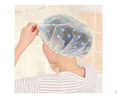 Promotional Popular Waterproof Recyclable Spa Plastic Eva Bathing Shower Cap