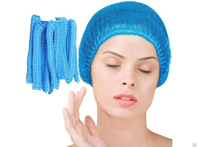 Reusable Bath Waterproof Women Face Wash Hair Cover Non Woven Shower Cap