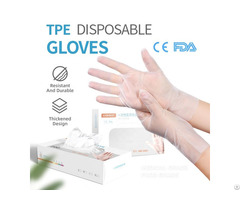 Food Grade Tpe Disposable Gloves