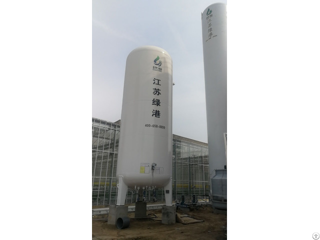 30m3 Co2 Vacuum Storage Tank Liquid For Drinking Field