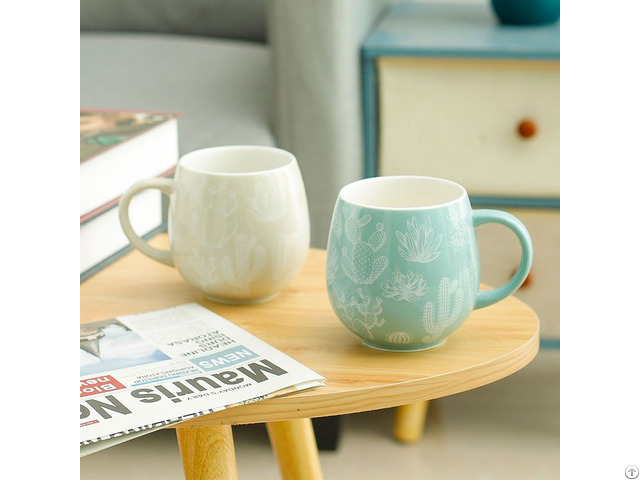 Cactus Mug Ceramic Coffee Cup Wholesale Import And Export