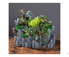 Resin Flowerpot Plant Micro Landscape Garden Supplies Export Planter