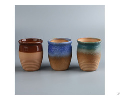 Customized Wholesale Production Of Indoor Ceramic Flowerpot Plant Seeder