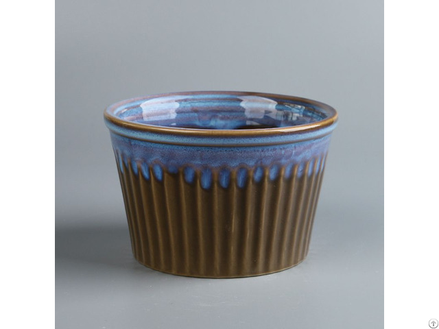 Flower Pot Wholesale Color Glaze Ceramic Plant Planter Custom Production