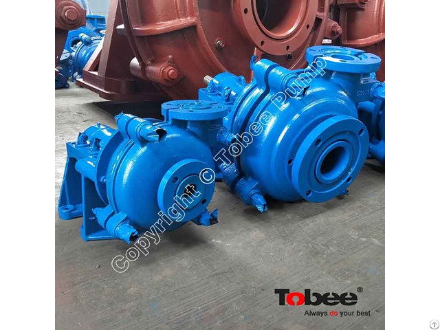 Tobee® 1 5 1b Ahr Rubber Lined Slurry Pump