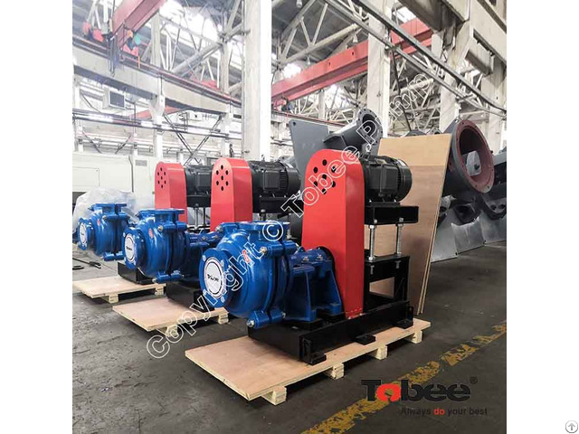 Tobee® 4 3 C Ah Pump For Pumping Slurry To Filter Press