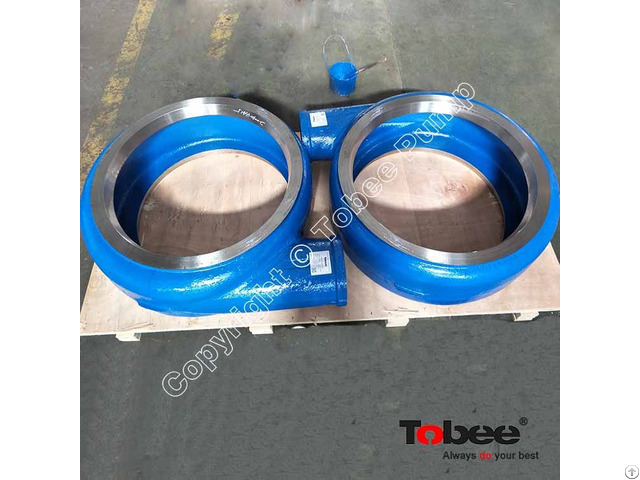 Tobee® 8x6 Ah Horizontal Slurry Pump Spares Volute Liner F6110a05