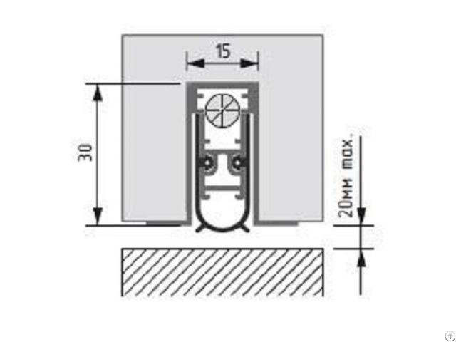 Automatic Drop Down Seal Sl 15x30