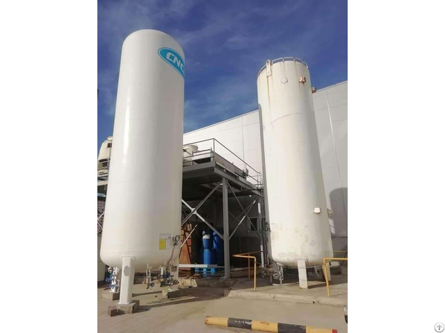 10m3 Liquid Oxygen Tanks Cryogenic Storage Tank Price For Cylinder Filling