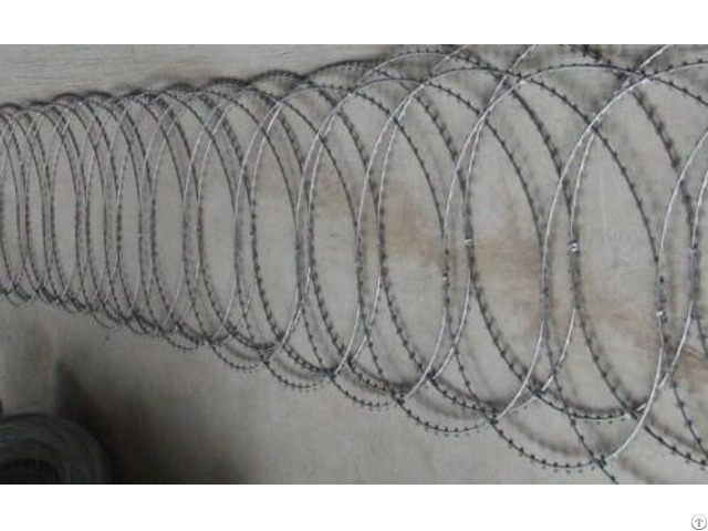 Flat Razor Wire Fence