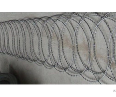 Flat Razor Wire Fence