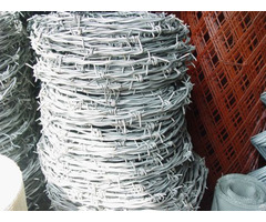 Pvc Coated And Galvanized Barbed Wire