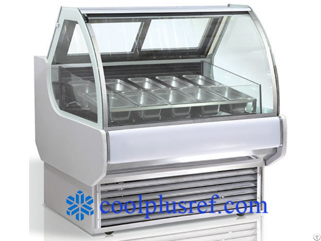 China Ice Cream Display Freezer Manufacturer Supplier Of Gelato Showcase