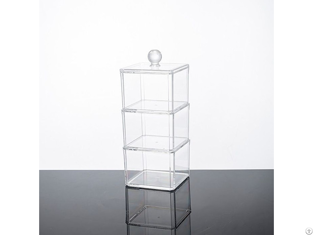 Drawer Hair 3 Stackable Accessory Containers