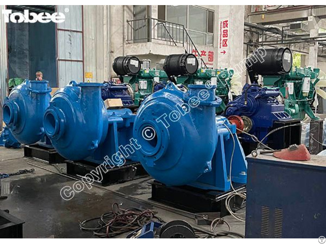 Tobee® Diesel Engine Driven Tg10 8f Dredge And Gravel Pumps With Gear Box