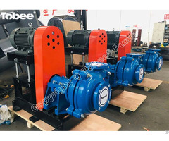 Tobee® 3sets 4x3c Ahr Rubber Lined Slurry Pumps With Gland Packing Seal