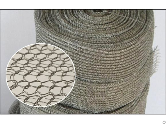 Galvanized Knitted Wire Mesh Fabric