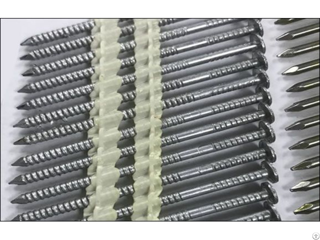 Hdg Hot Dipped Galvanized Nails On Strips