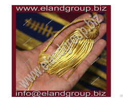 Doctoral Graduation Tam With Gold Bullion Tassel