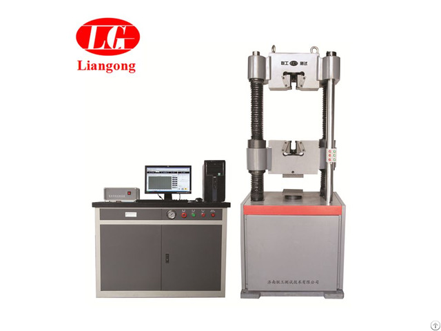 30ton Hydraulic Universal Testing Machine For Rebar Steel Bar Tensile Tester