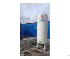 10m3 Low Temperature Stationary Liquid Co2 Storage Tank For Beverage Factory