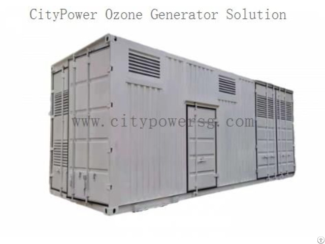 Containerized Skid Mounted Ozone Generator System For Industry Generators