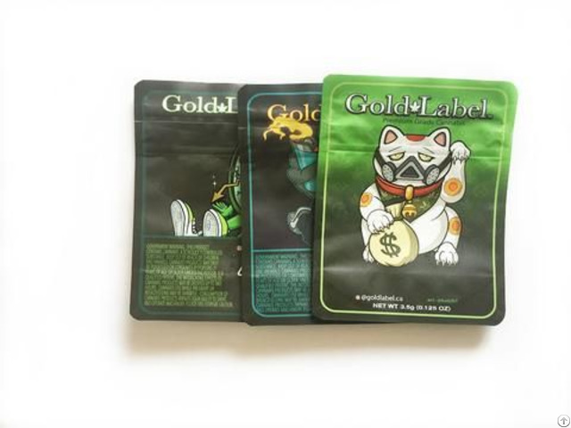 Plastic Packaging Ziplock Bag With Aluminium Foil