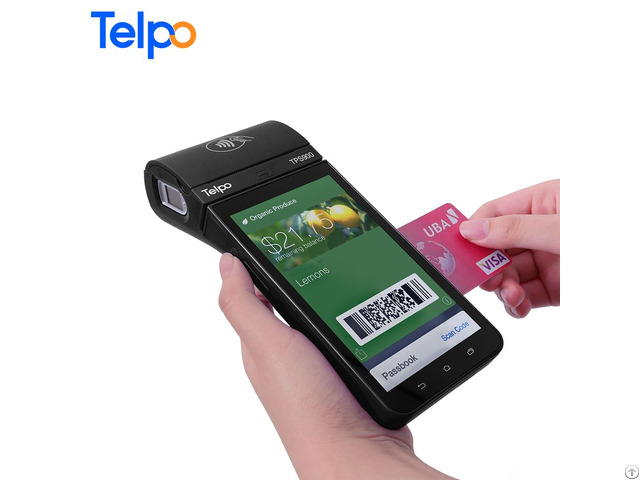 Telpo Android 10 Pci 6 0 Paypass Paywave Pos Handheld Mobile Credit Card Machine With Printer