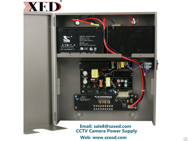 Dc12v 10a Metal Box Cctv Power Supply For Camera System China