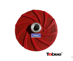 Tobee® Polyurethane Slurry Pump Impeller D3147u38 Is Widely Used For 4x3d Ah