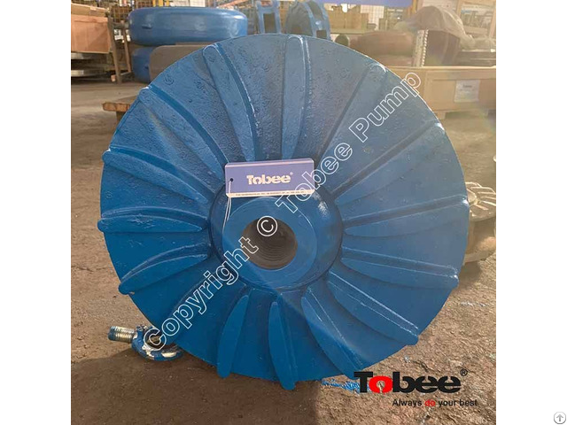 Tobee® High Chrome Impeller E4147a05 Is The Best Important Part For 6x4e Ah Slurry Pumps