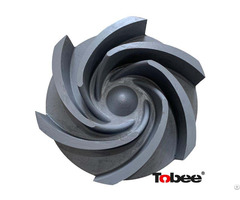 Tobee® H2525 A0 30 Semi Open Impeller With Ductile Hard Iron For Mission Supreme Pump