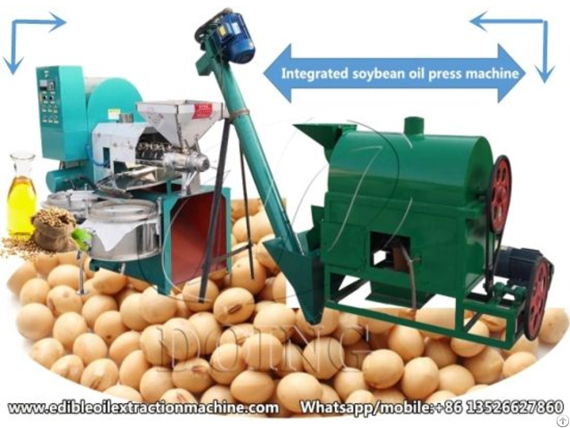 High Yield Cooking Oil Making Machine For Soybean