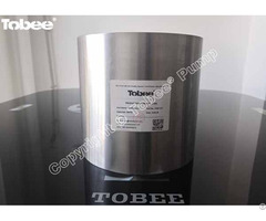 Tobee® Fam075d20 Shaft Sleeve Will Be Installed On Original 12 10f Ah Slurry Pump