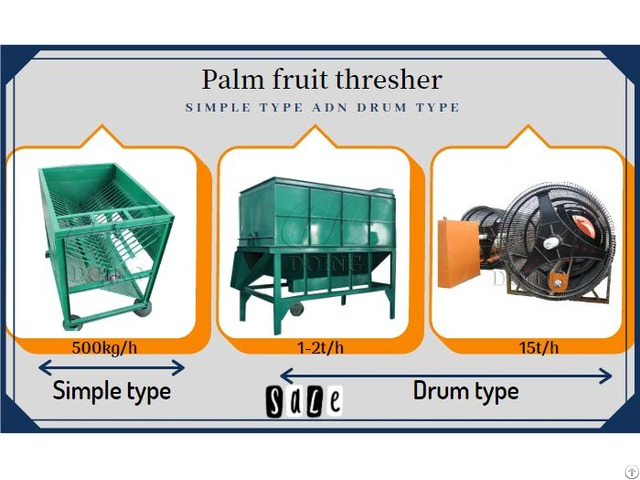 Latest Technology 1 120t H For Palm Fruit Thresher In Oil Plant